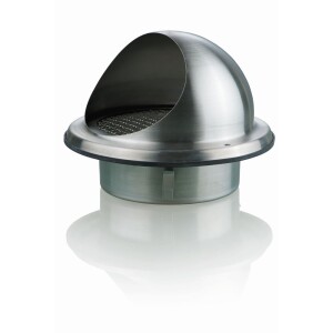 Upmann air scoop with perforated grid, Ø 150 mm, with bird protection