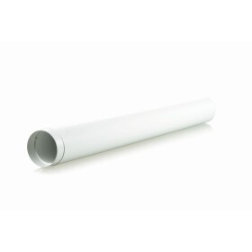 Upmann round tube 1.0 m, with bushing, system 100