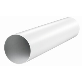 Syst&egrave;me de tube rond 125 mm 0,5 m