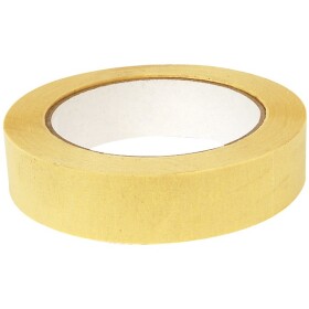 Adhesive crepe tape 25 mm wide 50 m roll