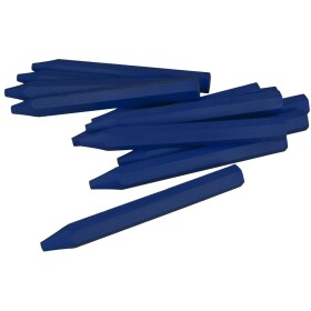 Signierkreide sechseckig &Oslash; 11 mm blau