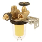 Oventrop Heating oil single-line filter with return feed,Oilpur, 3/8&quot;, shut-off valve 2122561