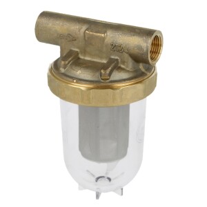 Oventrop Filtre fioul monotubeOilpur,tamis nickel 3/8 FF des deux côtés, sans vanne 2124203