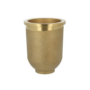 Afriso oil filter cup, brass for pressure operation, PN 16