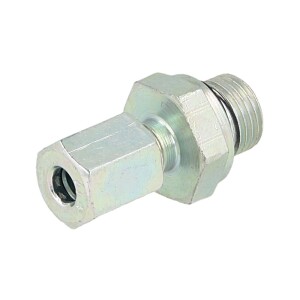 Male stud coupling 1/8 x 4 mm with cylindrical thread
