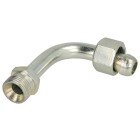 90&deg; Elbow joint, R 3/8&quot; x R 3/8&quot;, lock nut