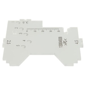 Elco Burner setting template for oil-fired burners 13011128