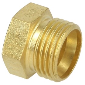 Nipple connection 5 mm x 1/8&quot; brass