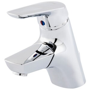 Ideal Standard CeraMix Blue LIFT basin mixer with waste set A5654AA