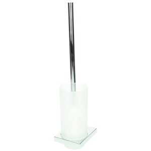 KEUCO Edition 11 toilet brush set with glass