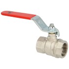 Ball valve 1/4 oils, fuels, compressed air, vapour, red lever