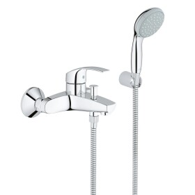 Eurosmart single-lever bath mixer with shower set