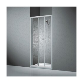 Sliding shower door Koralle TwiggyTop 80 DSTT 3, safety...