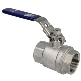 Ball valve 1 1/4" IT/IT stainless steel