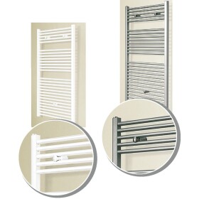 OEG bathroom radiator Vanuatu 615W white