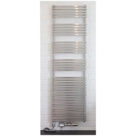 OEG bathroom radiator Isola 489W brushed stainless steel...