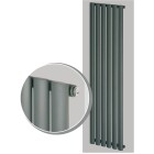 OEG design radiator Taphai II 790 W middle connection graphite
