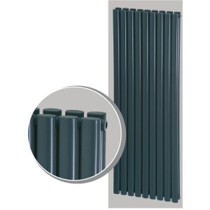 OEG design radiator Malden II 1,083 W middle connection RAL 7016
