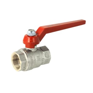High temp. ball valve 3/4" IT x IT DN 20, - 180C°, temperature display