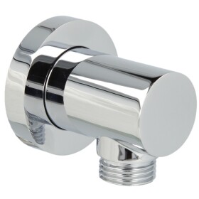 Wall connection elbow Style chrome-plated brass