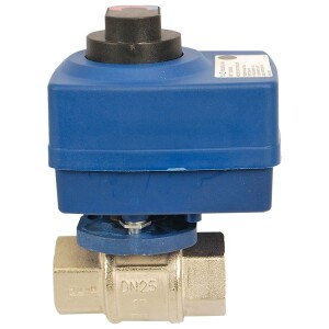 Motor ball valve, electr. controlled 1/2", 230 V- 7 Nm, 90°, IT x IT