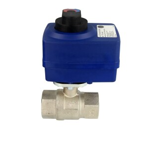 Motor ball valve electrically controlled 1", 230 V- 7 Nm, 90°, IT x IT