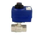 Motor ball valve electrically controlled 1&quot;, 230 V- 7 Nm, 90&deg;, IT x IT