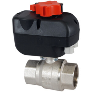 Motor ball valve, 15-1/2", 230 V 4,4VA 9.8 Nm, 90°/30 s, IT x IT