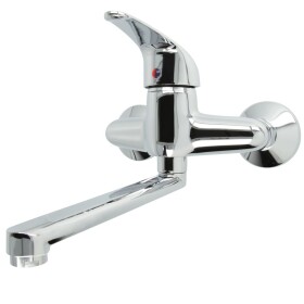 Single-lever wall sink mixer Cento