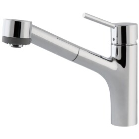 Hansgrohe Talis S single-lever sink mixer with hand spray...