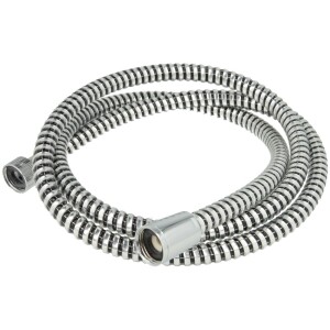 Royal plastic shower hose 160 cm, chrome/grey