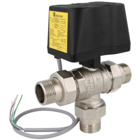 Motor ball valve, DN 25-1&quot;, 230 V 3.5VA 10 Nm,...