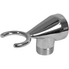 Fork hook 3/4&quot; x 1/2&quot; chrome-plated brass