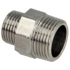 Double nipple reducing ET/ET 1/2&quot; x 3/8&quot; chrome-plated brass