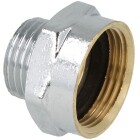Reducing extension IT/ET 3/4&quot; x 1/2&quot; with hexagon chrome-plated brass