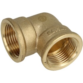 Elbow 90&deg; IT/IT 3/4&quot; brass bright