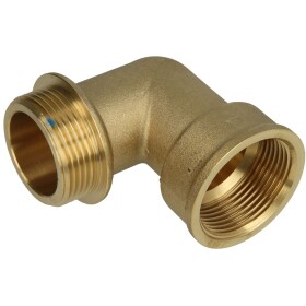 Elbow 90&deg; IT/ET 1 1/4&quot; bright brass