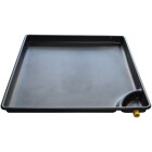 MKR 125 SE multi-purpose drip tray 125x125x10 cm,with siphon in tray corner