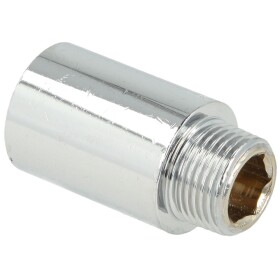 Tap extension 3/8&quot; x 30 mm chrome-plated brass