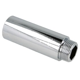 Tap extension 3/4&quot; x 80 mm chrome-plated brass