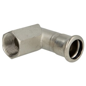 Stainless steel press fitting adapter elbow 35 mm I x...