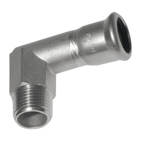 Stainless steel press fitting adapter elbow 54 mm I x...