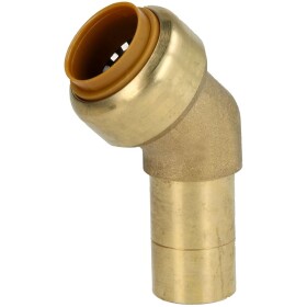 Tectite push-fitting bend 45&deg; 28 mm F/M