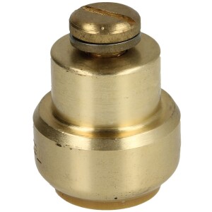 Tectite push-fitting cap with vent 18 mm