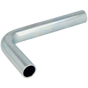 C-steel pressfitting bend 90° with plain ends 12 mm
