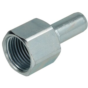 C-steel press fitting offset socket 22 x 1/2"