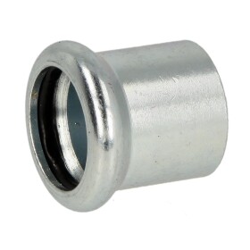 C-steel press fitting end cap 15 mm