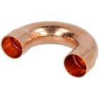 Soldered fitting copper bend 180&deg; 15 mm F/F