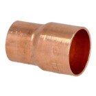 Soldered fitting copper reduction nipple 18 x 15 mm F/M