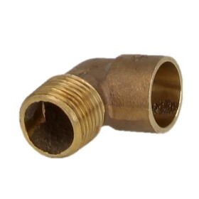 Lötfitting Rotguss Winkel 90° 14 mm x...